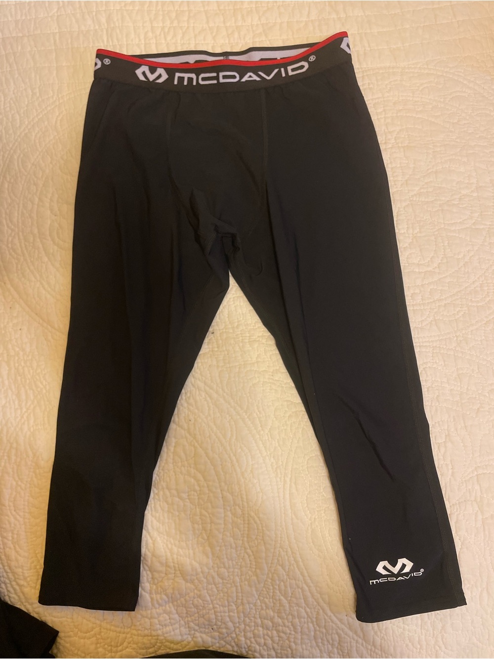 McDavid Black Compression Leggings